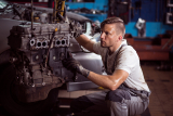 Why is an engine hoist called a cherry picker?